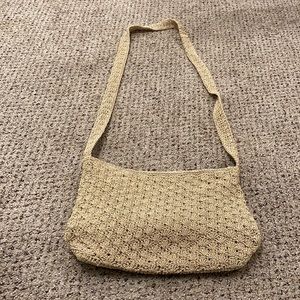 vintage crocheted purse